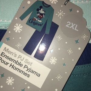 Disney men’s pjs xxl NWT